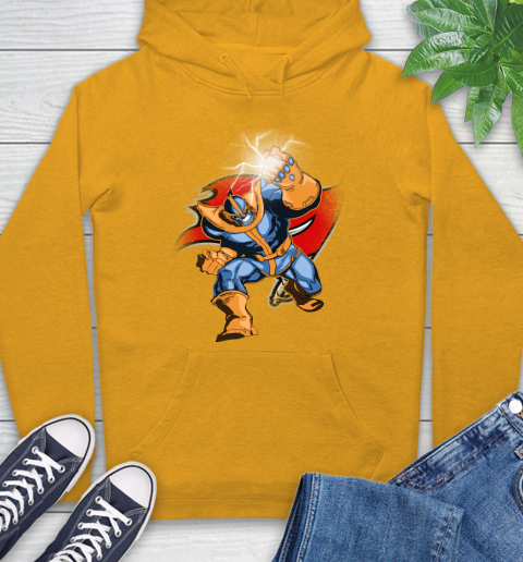 Tampa Bay Buccaneers NFL Football Thanos Avengers Infinity War Marvel Hoodie 2