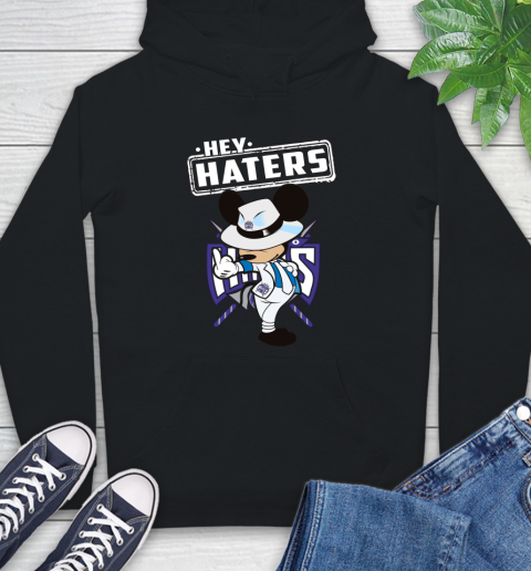 NBA Hey Haters Mickey Basketball Sports Sacramento Kings Hoodie