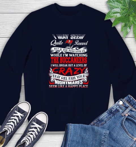 Tampa Bay Buccaneers NFL Football Don't Mess With Me While I'm Watching My Team Sweatshirt 2