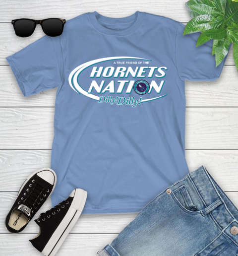 NBA A True Friend Of The Charlotte Hornets Dilly Dilly Basketball Sports Youth T-Shirt 15