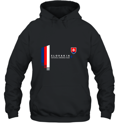 Slovakia National Drinking Team Slovakian Pride T shirt Hooded