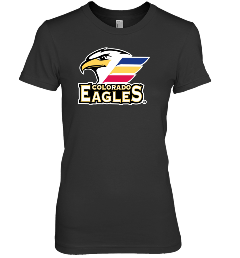 Ahl Colorado Eagles Logo Premium Women's T-Shirt