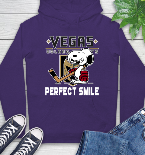 NHL Vegas Golden Knights Snoopy Perfect Smile The Peanuts Movie Hockey T Shirt Hoodie 5