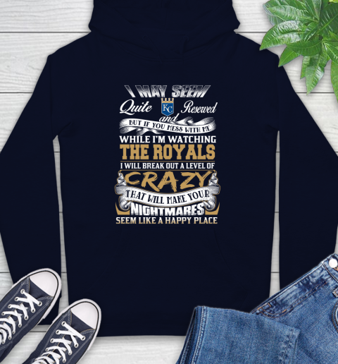 Kansas City Royals MLB Baseball Don't Mess With Me While I'm Watching My Team Hoodie 3
