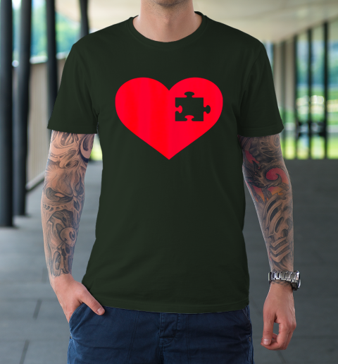 Family Valentine Insert Heart Gift T-Shirt 11
