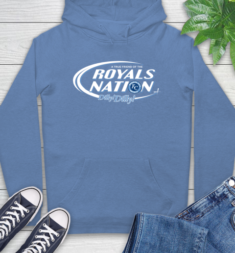 MLB A True Friend Of The Kansas City Royals Dilly Dilly Baseball Sports Hoodie 11