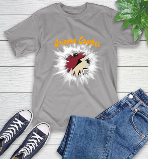 Arizona Coyotes NHL Hockey Adoring Fan Rip Sports T-Shirt 6