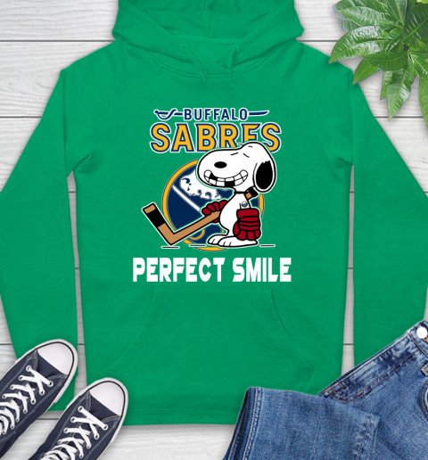 NHL Buffalo Sabres Snoopy Perfect Smile The Peanuts Movie Hockey T Shirt Hoodie 8