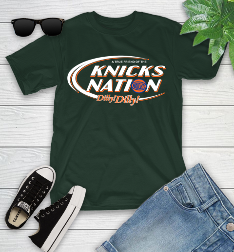 NBA A True Friend Of The New York Knicks Dilly Dilly Basketball Sports Youth T-Shirt 5