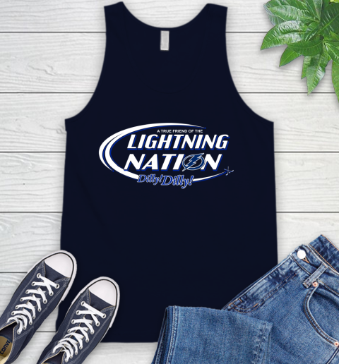 NHL A True Friend Of The Tampa Bay Lightning Dilly Dilly Hockey Sports Tank Top 2
