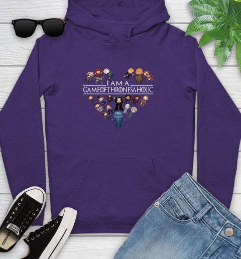 I am a Game Of Thrones A Holic Shirt Youth Hoodie 5