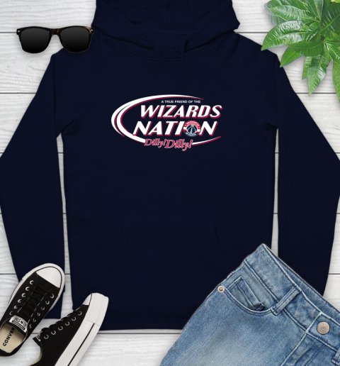 NBA A True Friend Of The Washington Wizards Dilly Dilly Basketball Sports Youth Hoodie 3