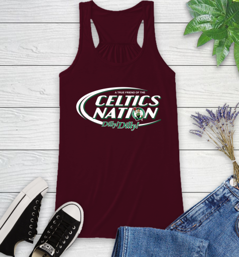 NBA A True Friend Of The Boston Celtics Dilly Dilly Basketball Sports Racerback Tank 2