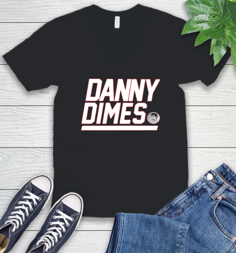 Danny Dimes Ny Giants V-Neck T-Shirt
