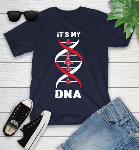 Boston Red Sox MLB Baseball It's My DNA Sports Youth T-Shirt 2