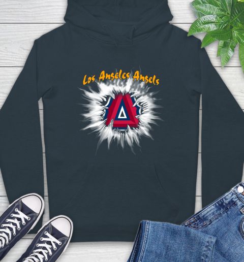 Los Angeles Angels MLB Baseball Adoring Fan Rip Sports Hoodie 7