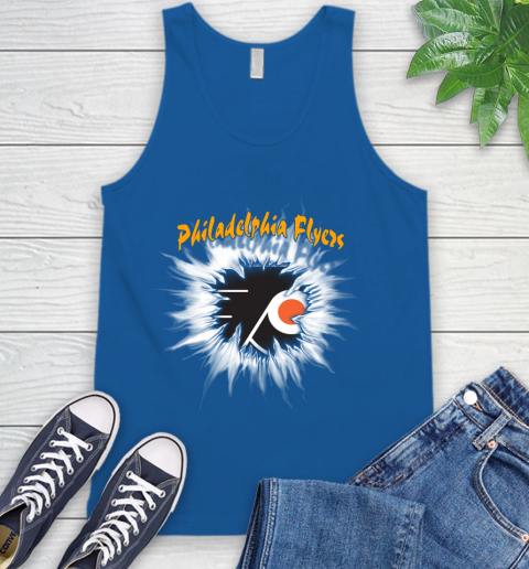 Philadelphia Flyers NHL Hockey Adoring Fan Rip Sports Tank Top 4