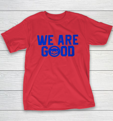 We Are Good Cubs Youth T-Shirt 7