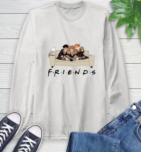 Harry Potter Ron And Hermione Friends Shirt Long Sleeve T-Shirt