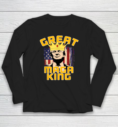 GREAT MAGA KING  Pro Trump Long Sleeve T-Shirt