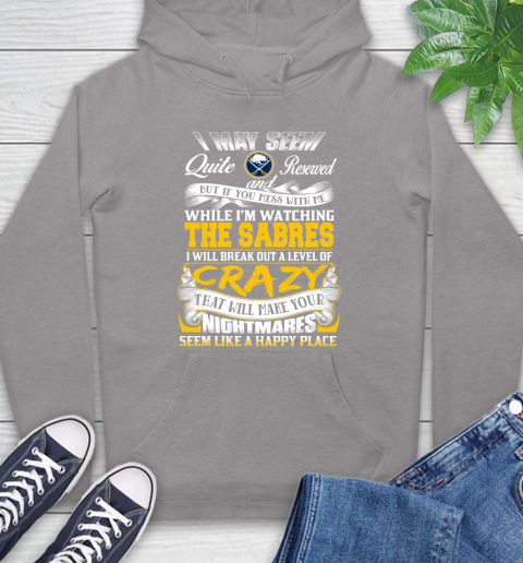 Buffalo Sabres NHL Hockey Don't Mess With Me While I'm Watching My Team Hoodie 6