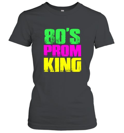 Men_s Men_s 80_s Prom King Eighties Neon Party Shirt Costume Women T-Shirt