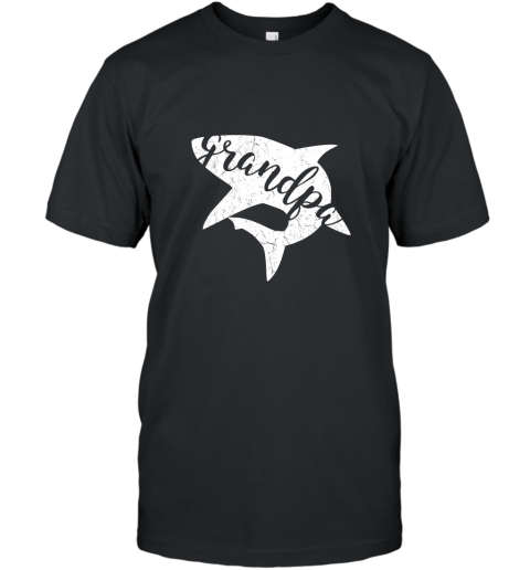 Mens Grandpa Shark shirt Matching Family Shirts Shark Family T-Shirt