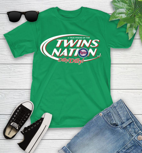 MLB A True Friend Of The Minnesota Twins Dilly Dilly Baseball Sports Youth T-Shirt 8