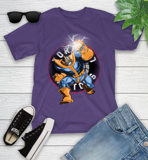 Toronto Raptors NBA Basketball Thanos Avengers Infinity War Marvel Youth T-Shirt 3