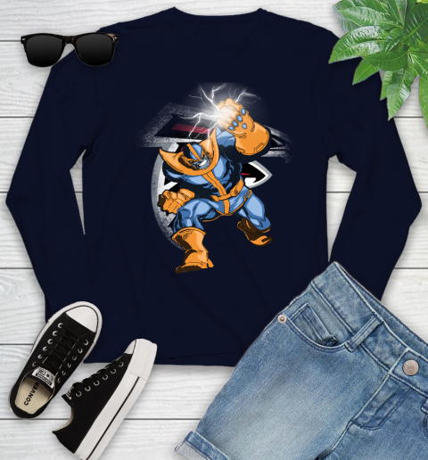 Atlanta Falcons NFL Football Thanos Avengers Infinity War Marvel Youth Long Sleeve 2