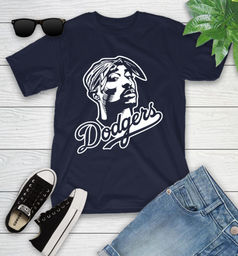 Tupac Dodgers Youth T-Shirt 2
