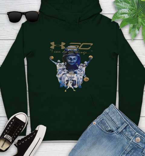 Stephen Curry I Can Do All Things Signature Youth Hoodie 14