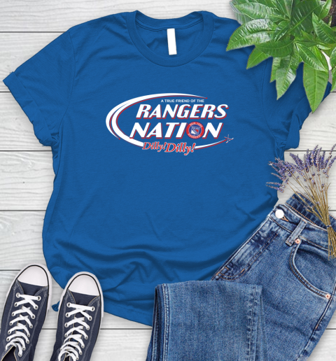 NHL A True Friend Of The New York Rangers Dilly Dilly Hockey Sports Women's T-Shirt 12