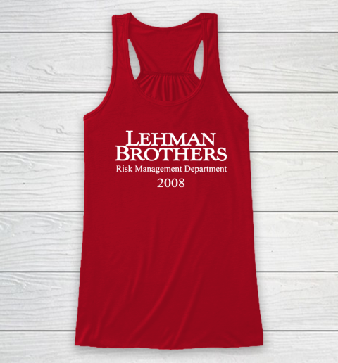 Lehman Brothers Risk Management Racerback Tank 3