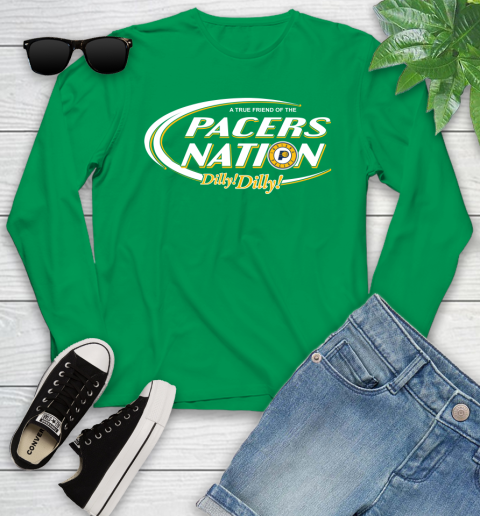 NBA A True Friend Of The Indiana Pacers Dilly Dilly Basketball Sports Youth Long Sleeve 7
