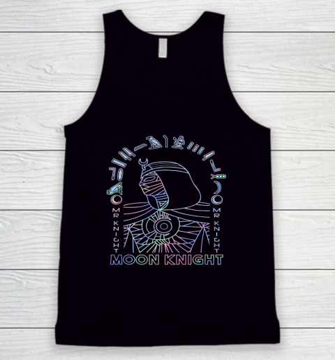 Marvel Moon Knight Mr Knight Holographic Tank Top