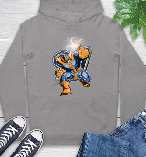 Milwaukee Brewers MLB Baseball Thanos Avengers Infinity War Marvel Hoodie 6