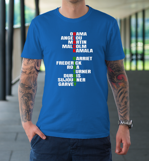 Obama Angelou Inspirational African Black History Month T-Shirt 7