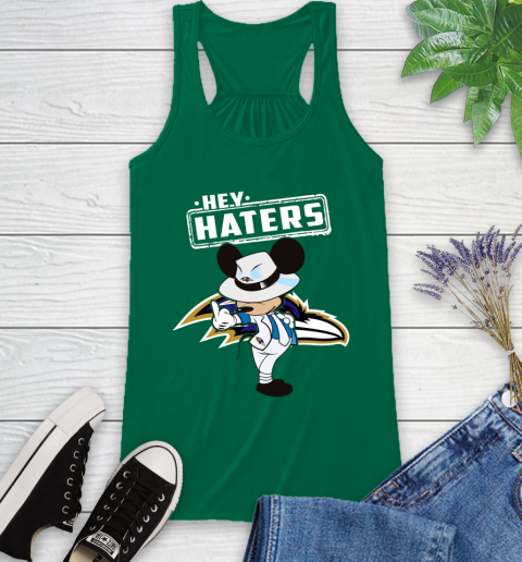 NFL Hey Haters Mickey Football Sports Baltimore Ravens Racerback Tank 6