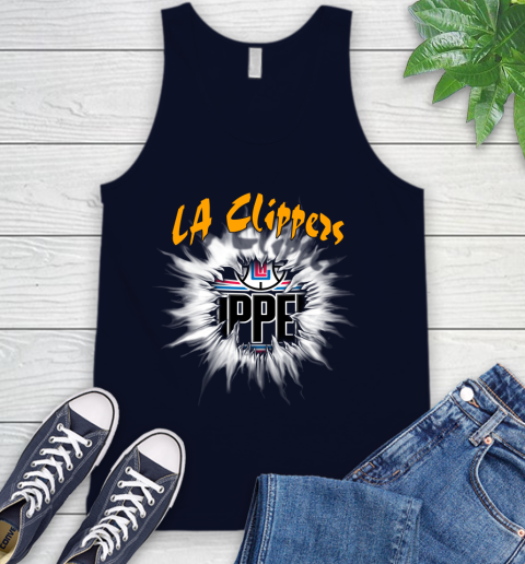 LA Clippers NBA Basketball Rip Sports Tank Top 2