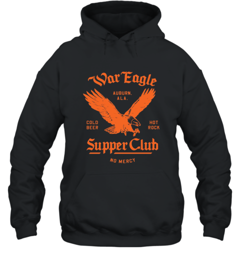 Supper Club Commemorative T Shirt  Orange Hooded