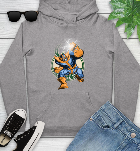 Milwaukee Bucks NBA Basketball Thanos Avengers Infinity War Marvel Youth Hoodie 6