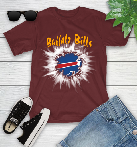 Buffalo Bills NFL Football Adoring Fan Rip Sports Youth T-Shirt 14