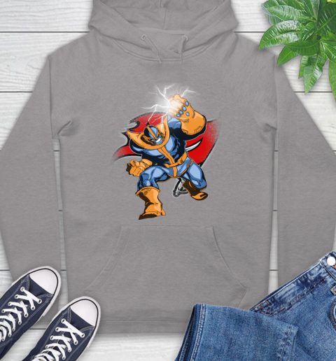 Tampa Bay Buccaneers NFL Football Thanos Avengers Infinity War Marvel Hoodie 6