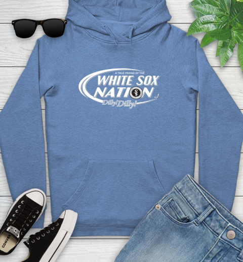 MLB A True Friend Of The Chicago White Sox Dilly Dilly Baseball Sports Youth Hoodie 13