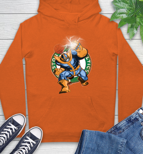 Boston Celtics NBA Basketball Thanos Avengers Infinity War Marvel Hoodie 4