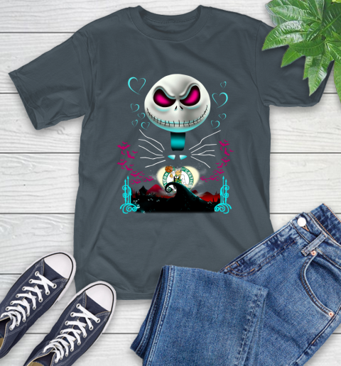 NBA Boston Celtics Jack Skellington Sally The Nightmare Before Christmas Basketball Sports_000 T-Shirt 10