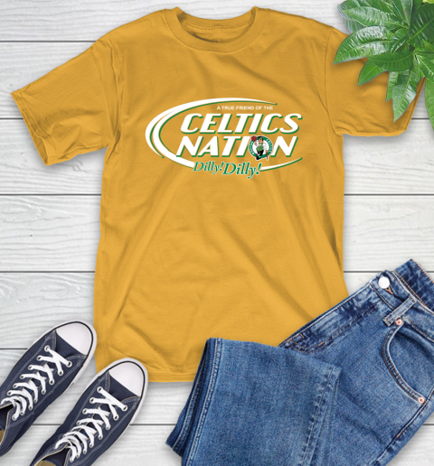 NBA A True Friend Of The Boston Celtics Dilly Dilly Basketball Sports T-Shirt 2
