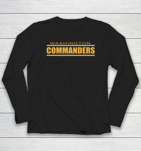 Washington Commanders Long Sleeve T-Shirt