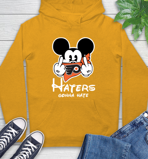 NHL Philadelphia Flyers Haters Gonna Hate Mickey Mouse Disney Hockey T Shirt Hoodie 2